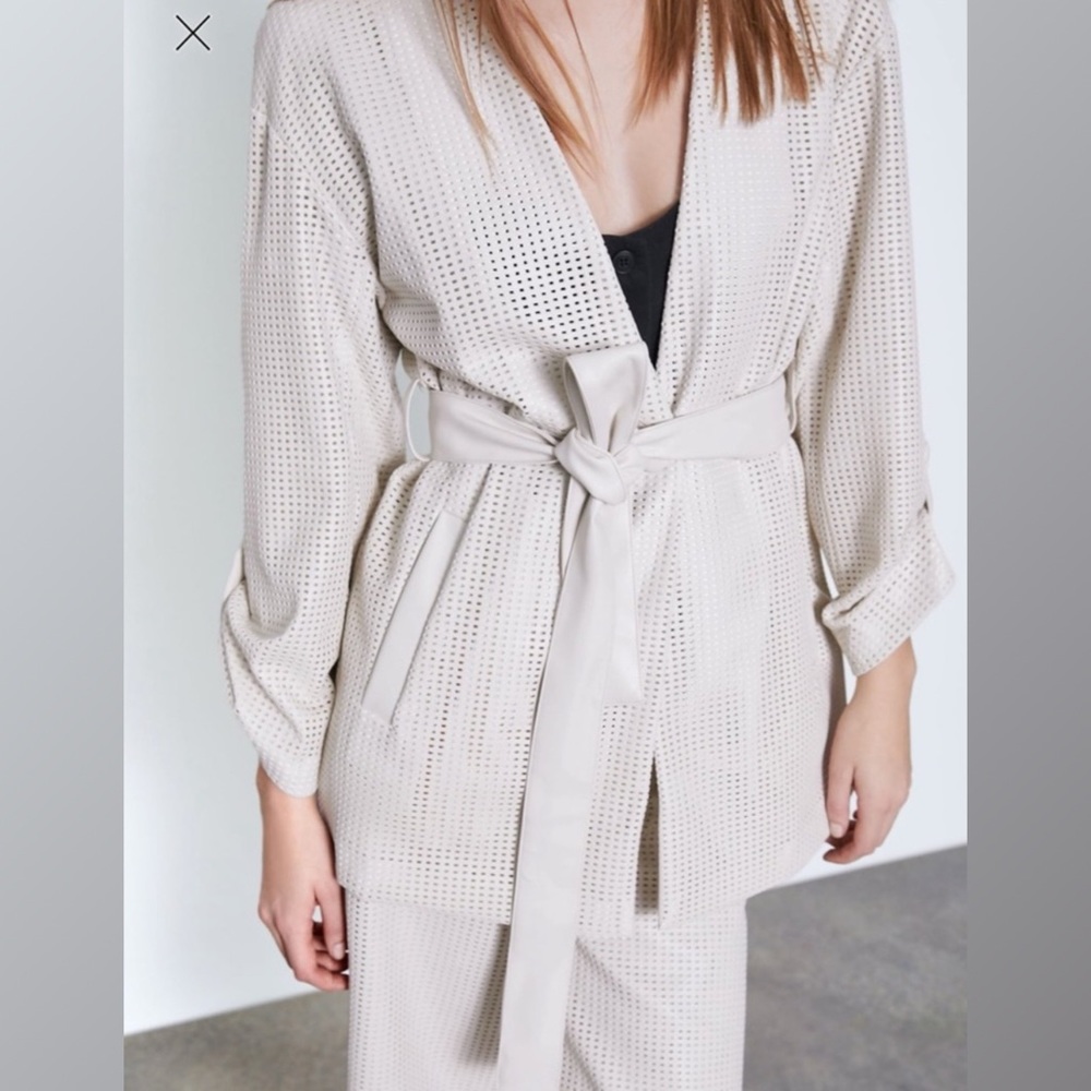 Zara Faux Leather Jacket - NWT